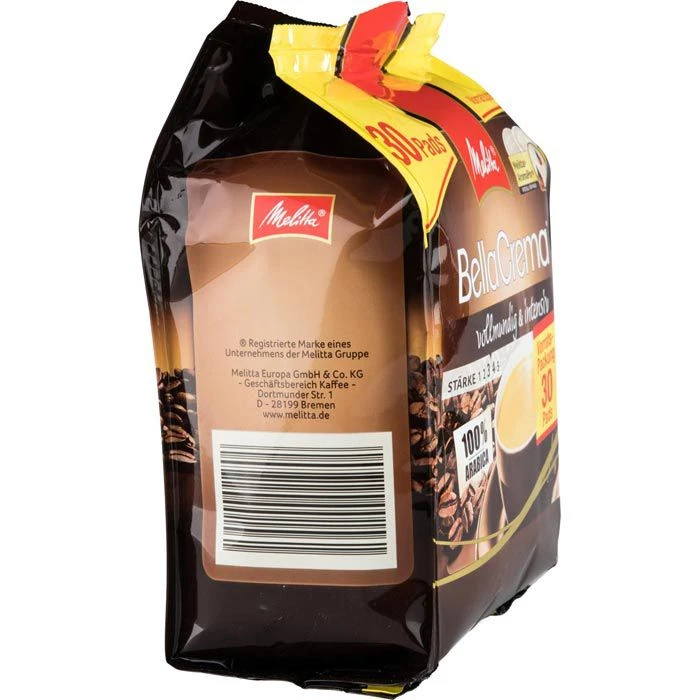Melitta Kaffeepads BellaCrema, 30 Pads 4 Melitta Kaffeepads BellaCrema, 30 Pads – Bild 2