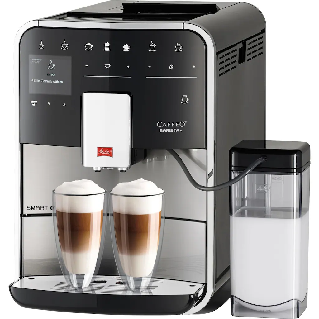 Melitta Kaffeevollautomat »Barista T Smart® F 84/0-100, Edelstahl«, Hochwertige Front Aus Edelstahl, 4 Benutzerprofile & 18 Kaffeerezepte 4 Melitta Kaffeevollautomat »Barista T Smart® F 84/0-100, Edelstahl«, Hochwertige Front Aus Edelstahl, 4 Benutzerprofile & 18 Kaffeerezepte – Bild 2