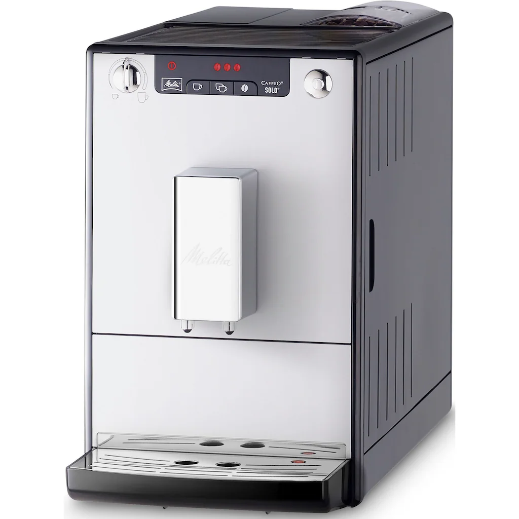 Melitta Kaffeevollautomat »Solo® E950-103, Silber/schwarz«, Perfekt Für Café Crème & Espresso, Nur 20cm Breit 5 Melitta Kaffeevollautomat »Solo® E950-103, Silber/schwarz«, Perfekt Für Café Crème & Espresso, Nur 20cm Breit – Bild 3