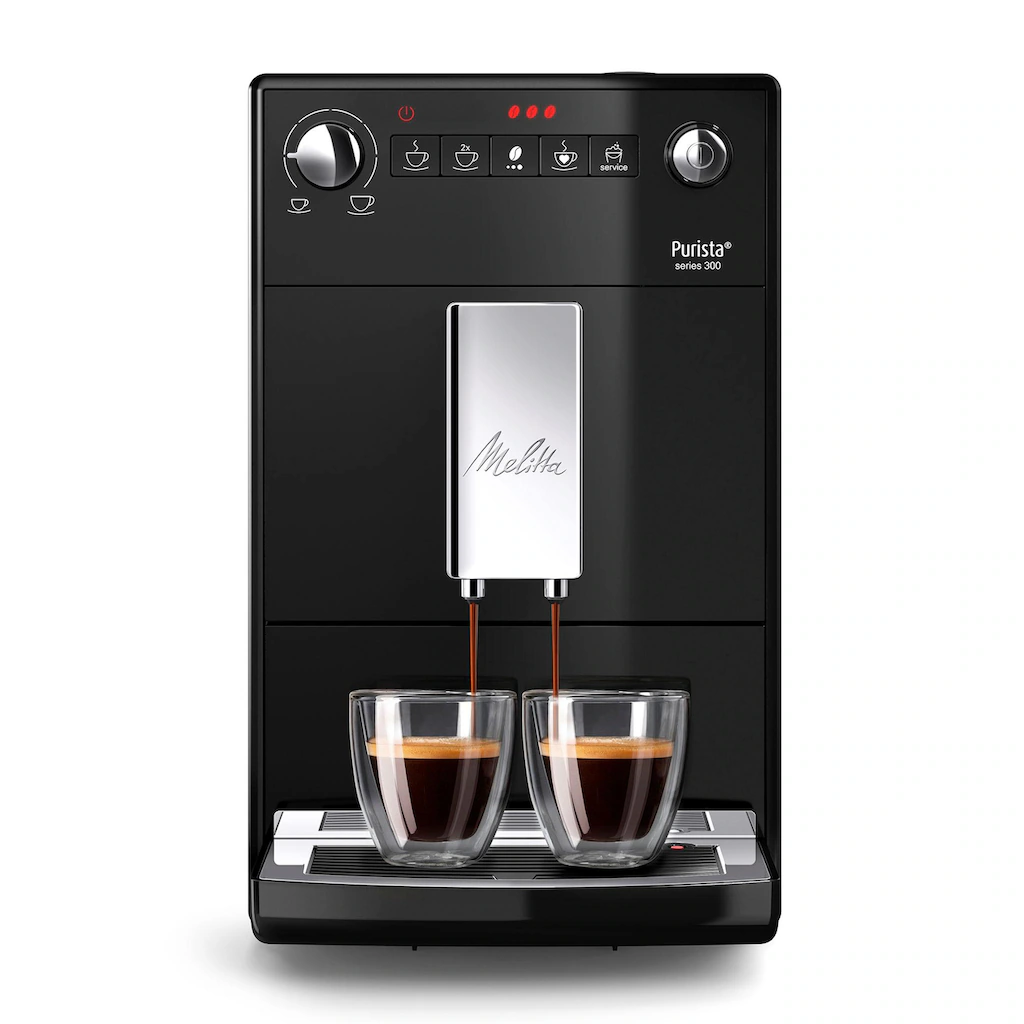 Melitta Kaffeevollautomat »Purista® F230-102, Schwarz«, Lieblingskaffee-Funktion, Kompakt & Extra Leise 5 Melitta Kaffeevollautomat »Purista® F230-102, Schwarz«, Lieblingskaffee-Funktion, Kompakt & Extra Leise – Bild 3