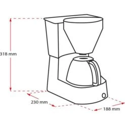 Melitta Kaffeemaschine 1017-02, Enjoy Basis, Kunststoff, Mit Glaskanne, Schwarz, Für 10 Tassen -Melitta Verkaufsgeschäft ba7a1ca6b0dcd7d4d462b15c07dbf3411be6ccf9 kaffeemaschine melitta 1017 02 enjoy basis