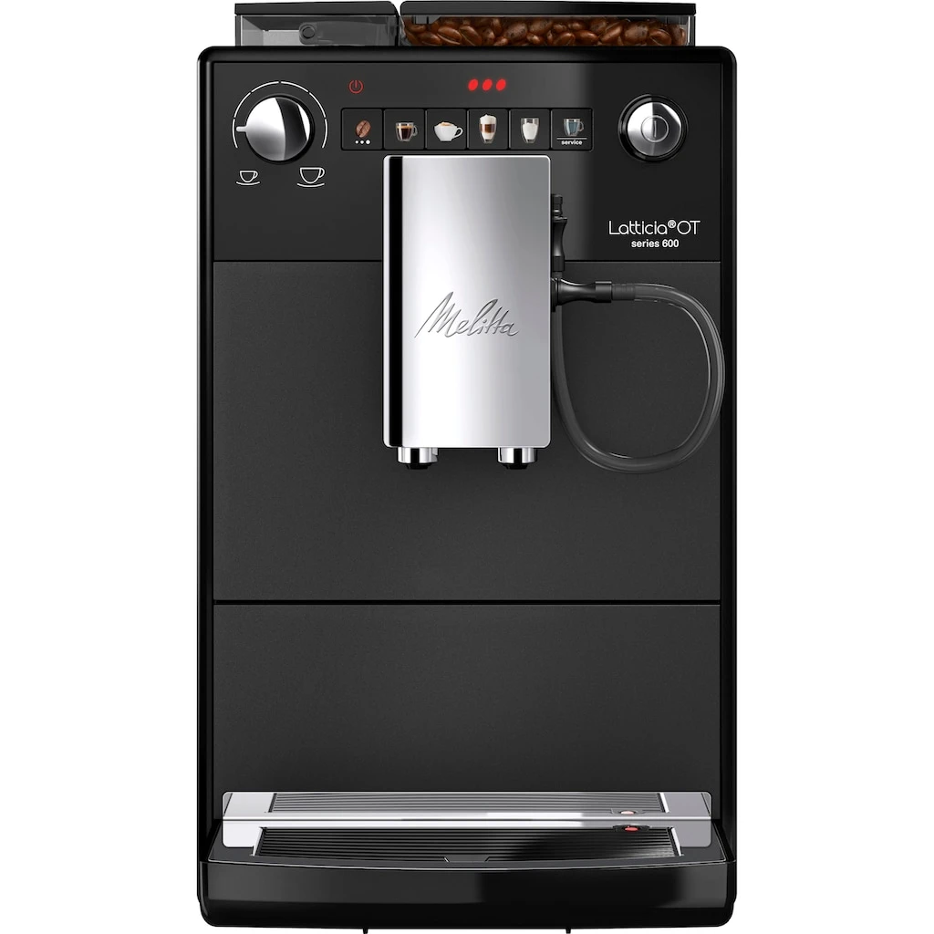 Melitta Kaffeevollautomat »Latticia® One Touch F300-100, Schwarz«, Kompakt, Aber XL Wassertank & XL Bohnenbehälter 6 Melitta Kaffeevollautomat »Latticia® One Touch F300-100, Schwarz«, Kompakt, Aber XL Wassertank & XL Bohnenbehälter – Bild 4