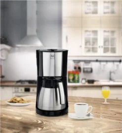 MELITTA Kaffeeautomat 1017-08 10Tassen Thermokanne 1000Watt Schwarz -Melitta Verkaufsgeschäft bcbad3757c8991b2601978283b69e326