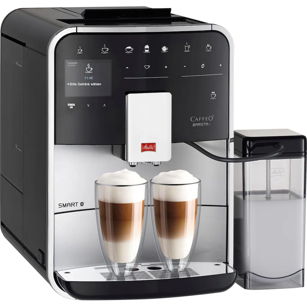 Melitta Kaffeevollautomat »Barista T Smart® F 83/0-101, Silber«, 4 Benutzerprofile&18 Kaffeerezepte, Nach Italienischem Originalrezept 3 Melitta Kaffeevollautomat »Barista T Smart® F 83/0-101, Silber«, 4 Benutzerprofile&18 Kaffeerezepte, Nach Italienischem Originalrezept