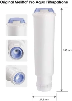 3x Melitta 224562 Filterpatrone Für Kaffeevollautomaten Pro Aqua Vorbeugung Von Verkalkung, Einfache Anwendung, 3 Patronen 14 3x Melitta 224562 Filterpatrone Für Kaffeevollautomaten Pro Aqua Vorbeugung Von Verkalkung, Einfache Anwendung, 3 Patronen -Melitta Verkaufsgeschäft c7ad72b10c686963a77a4e65afd8aa7c