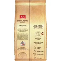 MELITTA Ganze Kaffeebohnen BellaCrema Speciale 1100g Milder Geschmack Stärke 2 8 MELITTA Ganze Kaffeebohnen BellaCrema Speciale 1100g Milder Geschmack Stärke 2 -Melitta Verkaufsgeschäft c9c56f4ce9a806a272b53193bae7a9cf