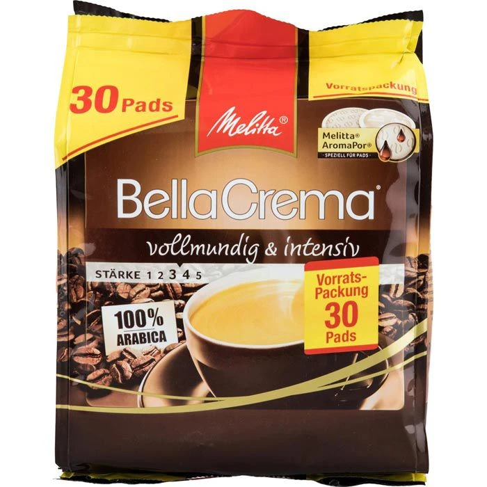 Melitta Kaffeepads BellaCrema, 30 Pads 3 Melitta Kaffeepads BellaCrema, 30 Pads