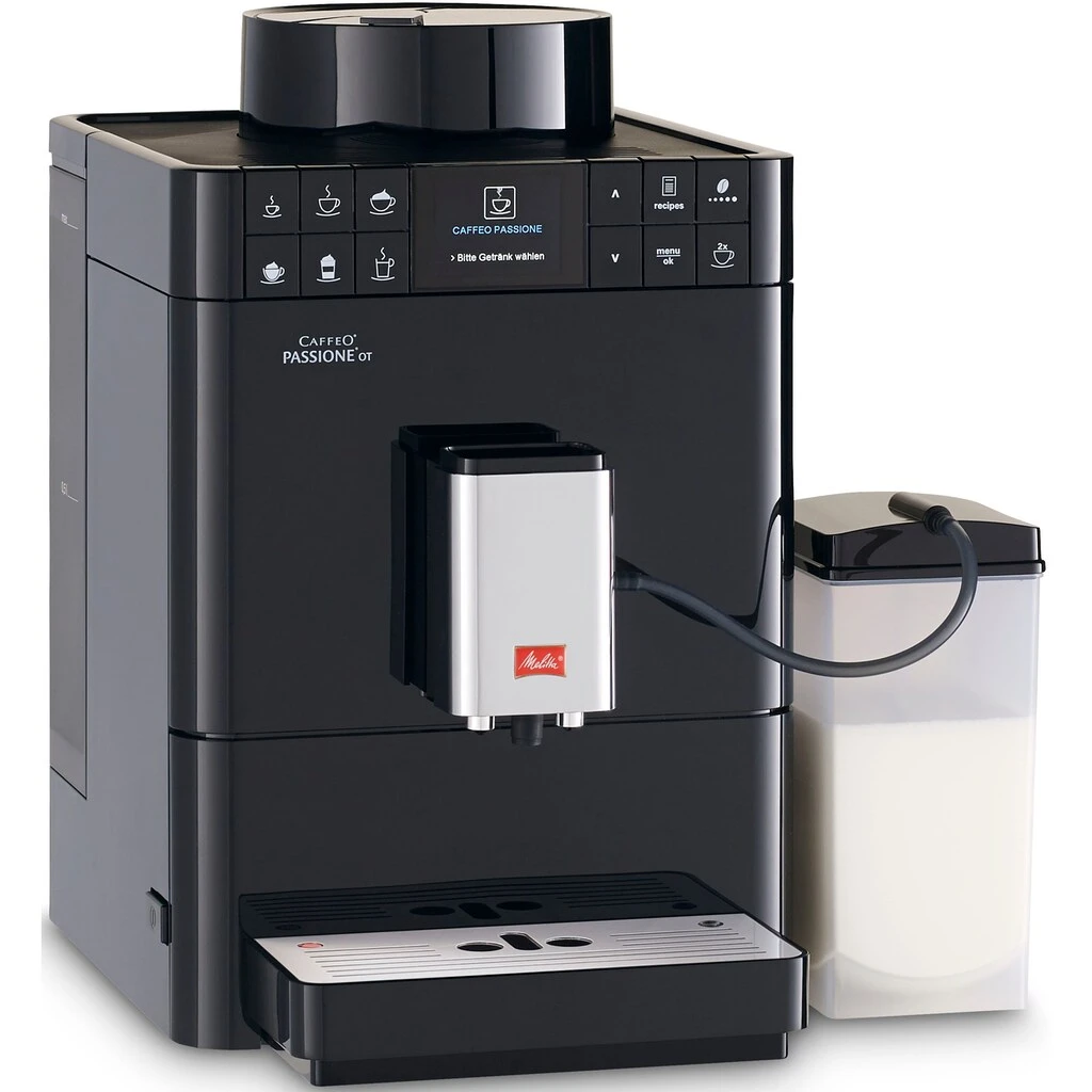 Melitta Kaffeevollautomat »Passione® One Touch F53/1-102, Schwarz«, One Touch Funktion, Tassengenau Frisch Gemahlene Bohnen 4 Melitta Kaffeevollautomat »Passione® One Touch F53/1-102, Schwarz«, One Touch Funktion, Tassengenau Frisch Gemahlene Bohnen – Bild 2