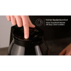 Melitta Filterkaffeemaschine »Enjoy Therm 1017-06 Schwarz«, 1,1 L Kaffeekanne, Papierfilter, 1x4 10 Melitta Filterkaffeemaschine »Enjoy Therm 1017-06 Schwarz«, 1,1 L Kaffeekanne, Papierfilter, 1x4 -Melitta Verkaufsgeschäft d42d65511a2869b0ad114f5632175aa1
