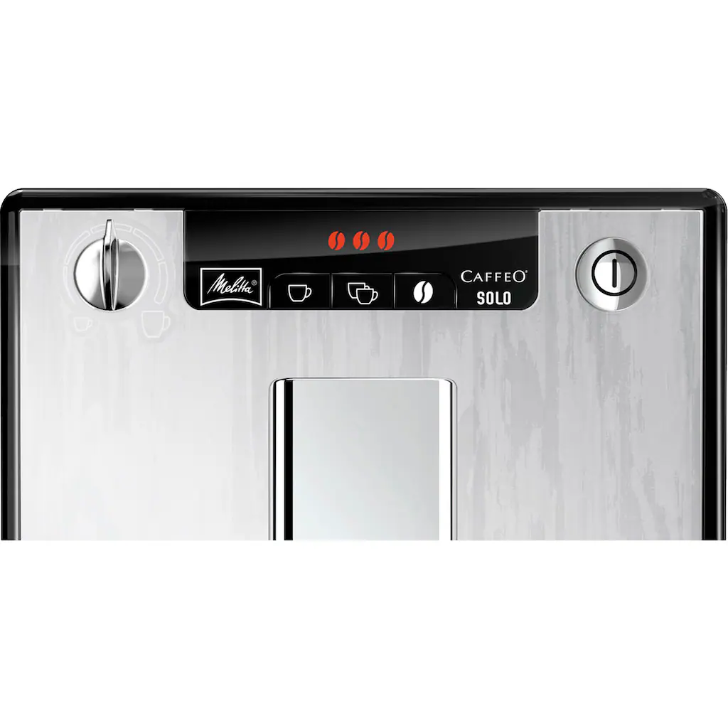 Melitta Kaffeevollautomat »Solo® E 950-111, Organic Silver«, Perfekt Für Café Crème & Espresso, Nur 20cm Breit 5 Melitta Kaffeevollautomat »Solo® E 950-111, Organic Silver«, Perfekt Für Café Crème & Espresso, Nur 20cm Breit – Bild 3