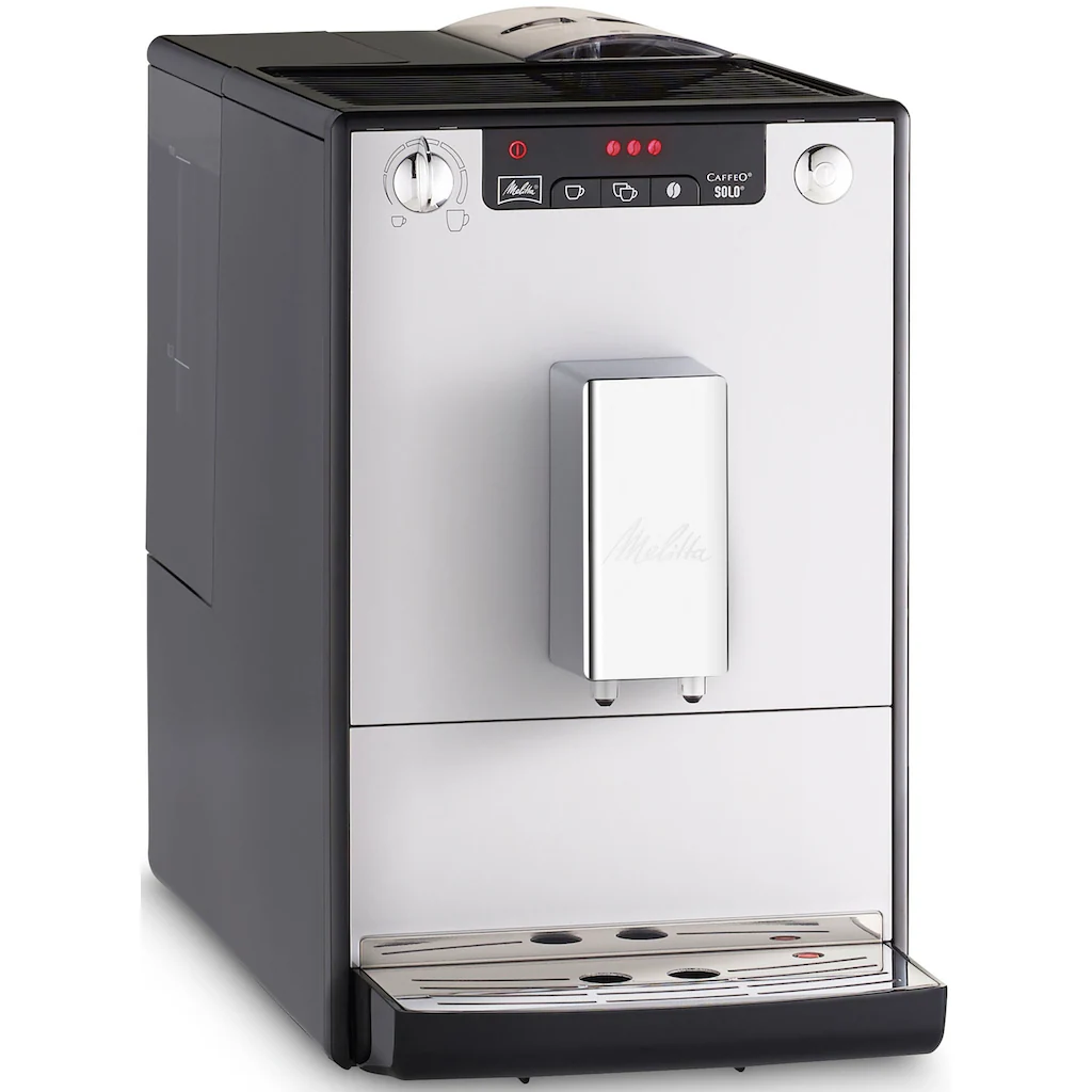 Melitta Kaffeevollautomat »Solo® E950-103, Silber/schwarz«, Perfekt Für Café Crème & Espresso, Nur 20cm Breit 4 Melitta Kaffeevollautomat »Solo® E950-103, Silber/schwarz«, Perfekt Für Café Crème & Espresso, Nur 20cm Breit – Bild 2