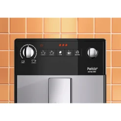 Melitta Kaffeevollautomat »Purista® F230-101, Silber/schwarz«, Lieblingskaffee-Funktion, Kompakt & Extra Leise -Melitta Verkaufsgeschäft d92093d1350ac0bcec0447c012872676