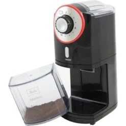 Melitta Molino 101902, Elektrisch, 100 Watt, Schwarz, Mit Scheibenmahlwerk, Kaffeemühle -Melitta Verkaufsgeschäft dd92d646a075c363269e101c23c8bc8dda8b02da kaffeemuehle melitta 101902 elektrisch
