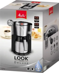 Melitta Kaffeemaschine Look Therm Deluxe Mit Edelstahlkanne -Melitta Verkaufsgeschäft dee937d29a13b461acfb050e208f5993