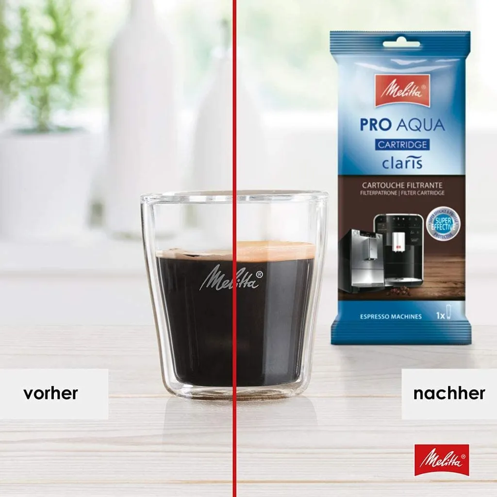 3x Melitta 224562 Filterpatrone Für Kaffeevollautomaten Pro Aqua Vorbeugung Von Verkalkung, Einfache Anwendung, 3 Patronen 10 3x Melitta 224562 Filterpatrone Für Kaffeevollautomaten Pro Aqua Vorbeugung Von Verkalkung, Einfache Anwendung, 3 Patronen – Bild 8