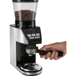 Melitta Kaffeemühle »Calibra 1027-01 Schwarz-Edelstahl«, 160 W, Kegelmahlwerk, 375 G Bohnenbehälter -Melitta Verkaufsgeschäft e66b1a24701ce7c644bb6dead977f293