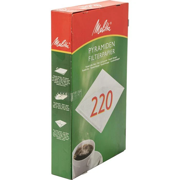 Melitta Filtertüten 220 G, Pyramidenfilter, Weiß, 100 Stück 6 Melitta Filtertüten 220 G, Pyramidenfilter, Weiß, 100 Stück – Bild 4