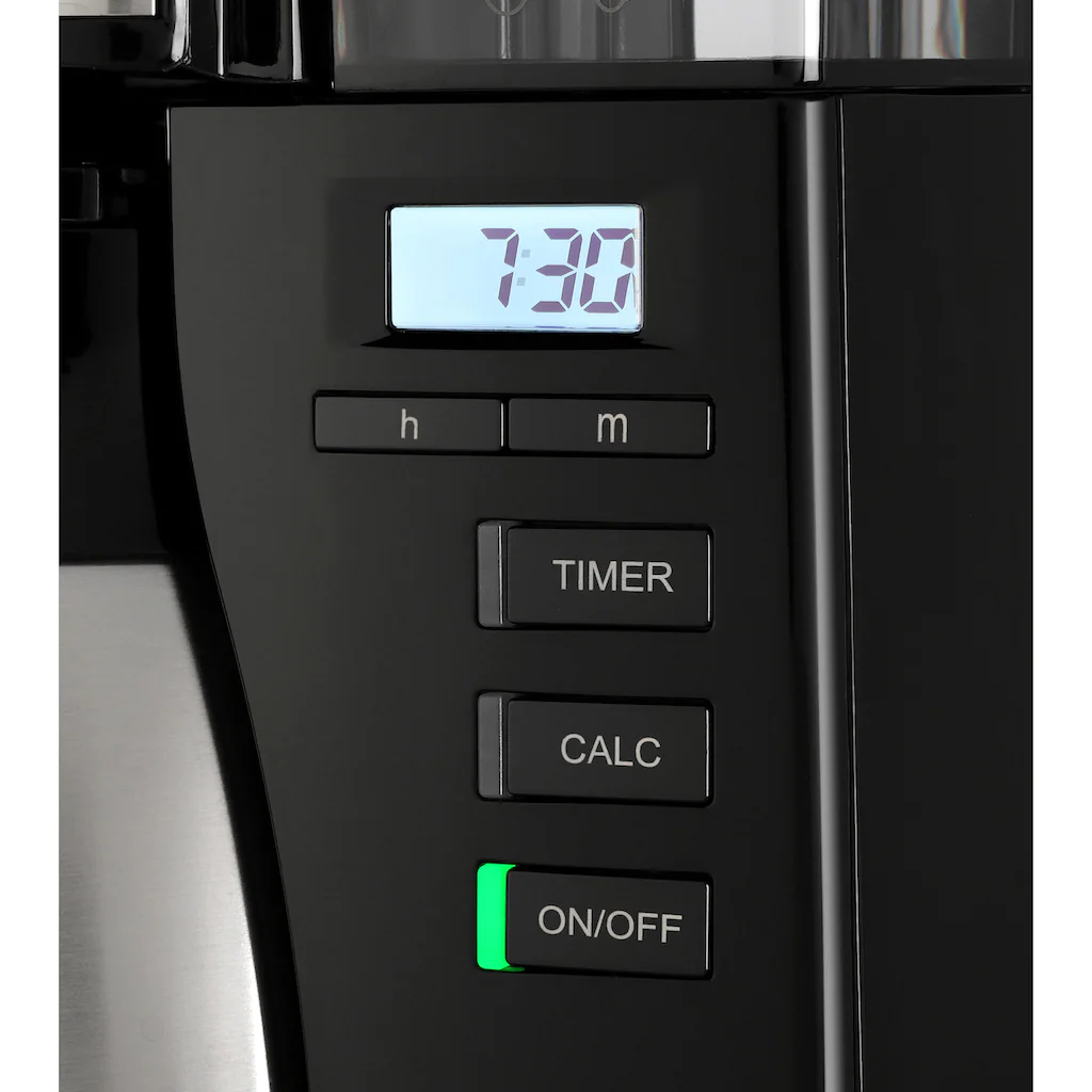 Melitta Filterkaffeemaschine »LOOK® Therm Timer 1025-18 Schwarz«, 1,25 L Kaffeekanne, Papierfilter, 1x4 7 Melitta Filterkaffeemaschine »LOOK® Therm Timer 1025-18 Schwarz«, 1,25 L Kaffeekanne, Papierfilter, 1x4 – Bild 5