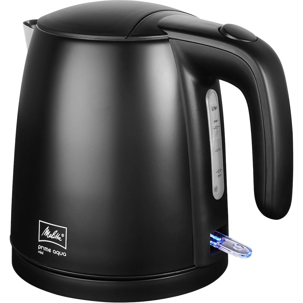 Melitta Wasserkocher »Prime Aqua Mini Black Edition«, 1,0 L, 2200 W 4 Melitta Wasserkocher »Prime Aqua Mini Black Edition«, 1,0 L, 2200 W – Bild 2