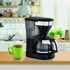 Melitta Kaffeemaschine 1023-04, Easy Top II, Kunststoff, Für 10 Tassen, Schwarz / Edelstahl -Melitta Verkaufsgeschäft efd5387b656961fcda9e9a4f3c079ef84fd18ddb kaffeemaschine melitta 1023 04 easy top ii