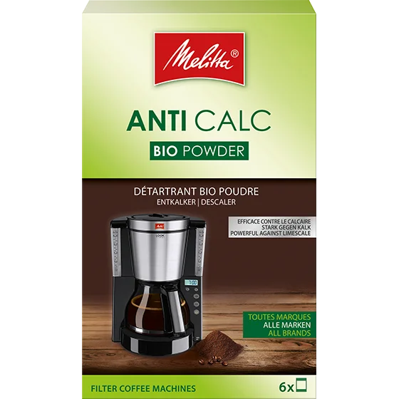 Melitta Anti Calc Bio Pulver Für Filterkaffeemaschinen, 6x20g 3 Melitta Anti Calc Bio Pulver Für Filterkaffeemaschinen, 6x20g
