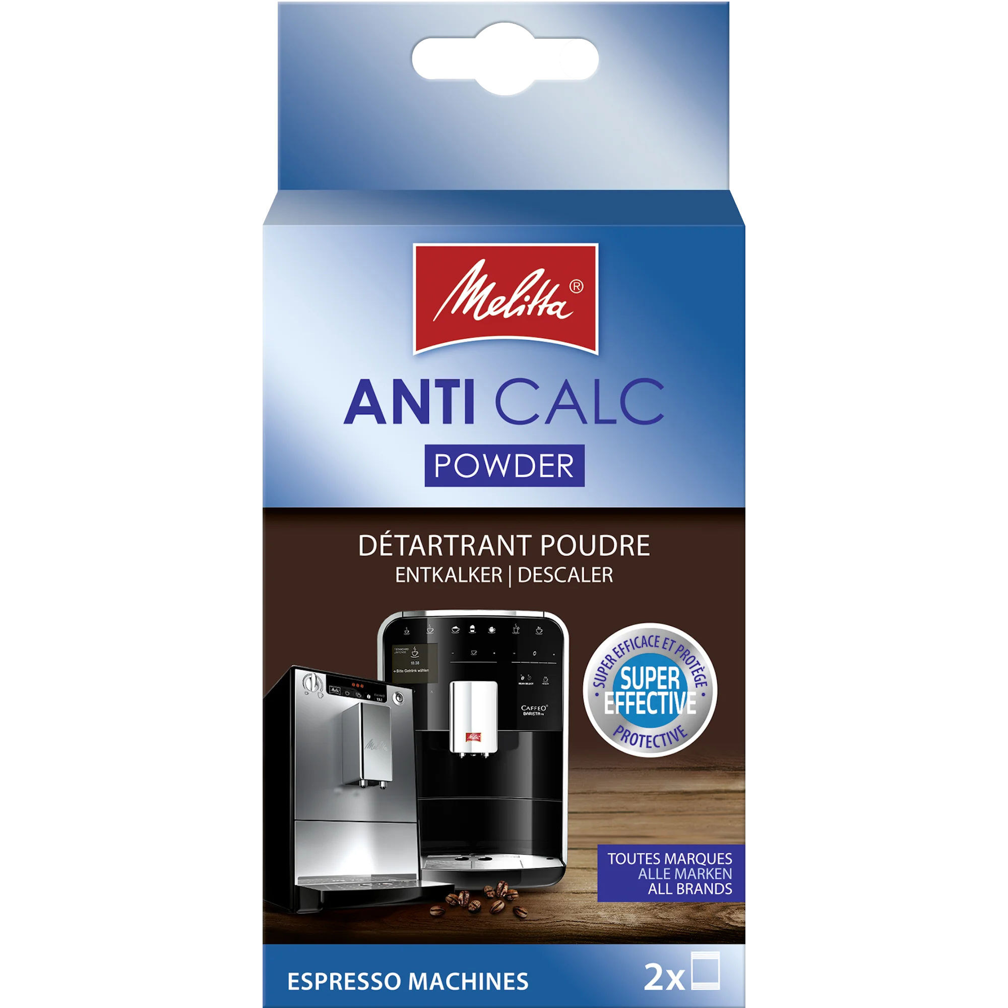 Melitta Anti Calc Pulver Für Kaffeevollautomaten, 2 X 40g 3 Melitta Anti Calc Pulver Für Kaffeevollautomaten, 2 X 40g