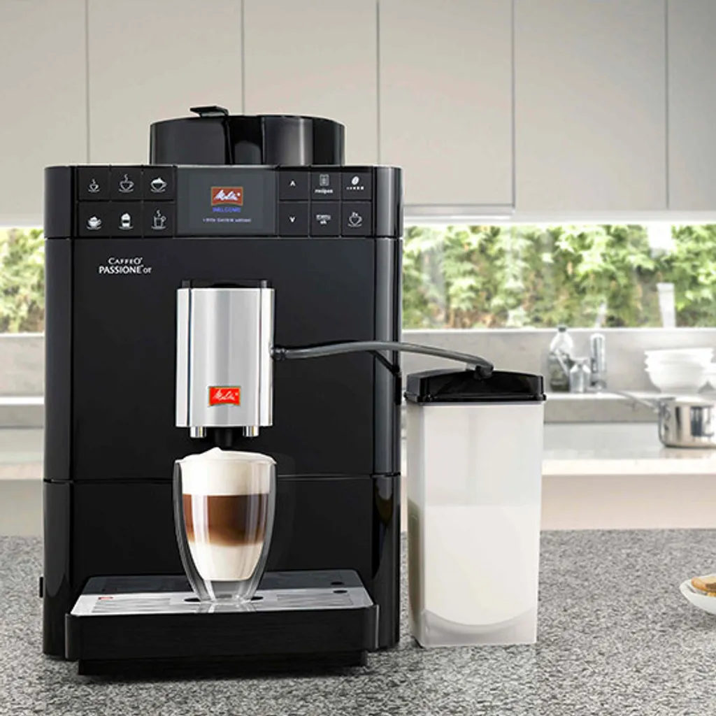 Melitta F53/1-102 Caffeo Passione OT Vollautomatische Espressomaschine, Schwarz 5 Melitta F53/1-102 Caffeo Passione OT Vollautomatische Espressomaschine, Schwarz – Bild 3