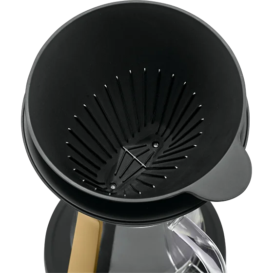 Melitta® AMANO Kaffeebereiter, Schwarz-gold (B-Ware) 6 Melitta® AMANO Kaffeebereiter, Schwarz-gold (B-Ware) – Bild 4