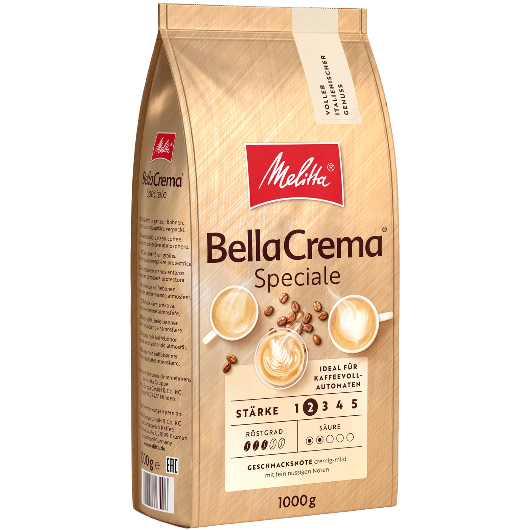 Melitta® BellaCrema® Speciale | Kaffeebohnen 1000g 4 Melitta® BellaCrema® Speciale | Kaffeebohnen 1000g – Bild 2
