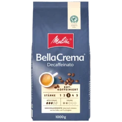 Melitta® BellaCrema® Decaffeinato | Kaffeebohnen 1000g