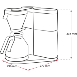 Melitta AromaElegance® DeLuxe | Filterkaffeemaschine -Melitta Verkaufsgeschäft kaffeemaschine melitta aroma elegance edelstahl fcm deluxe edelstahl fcm 6759689 70