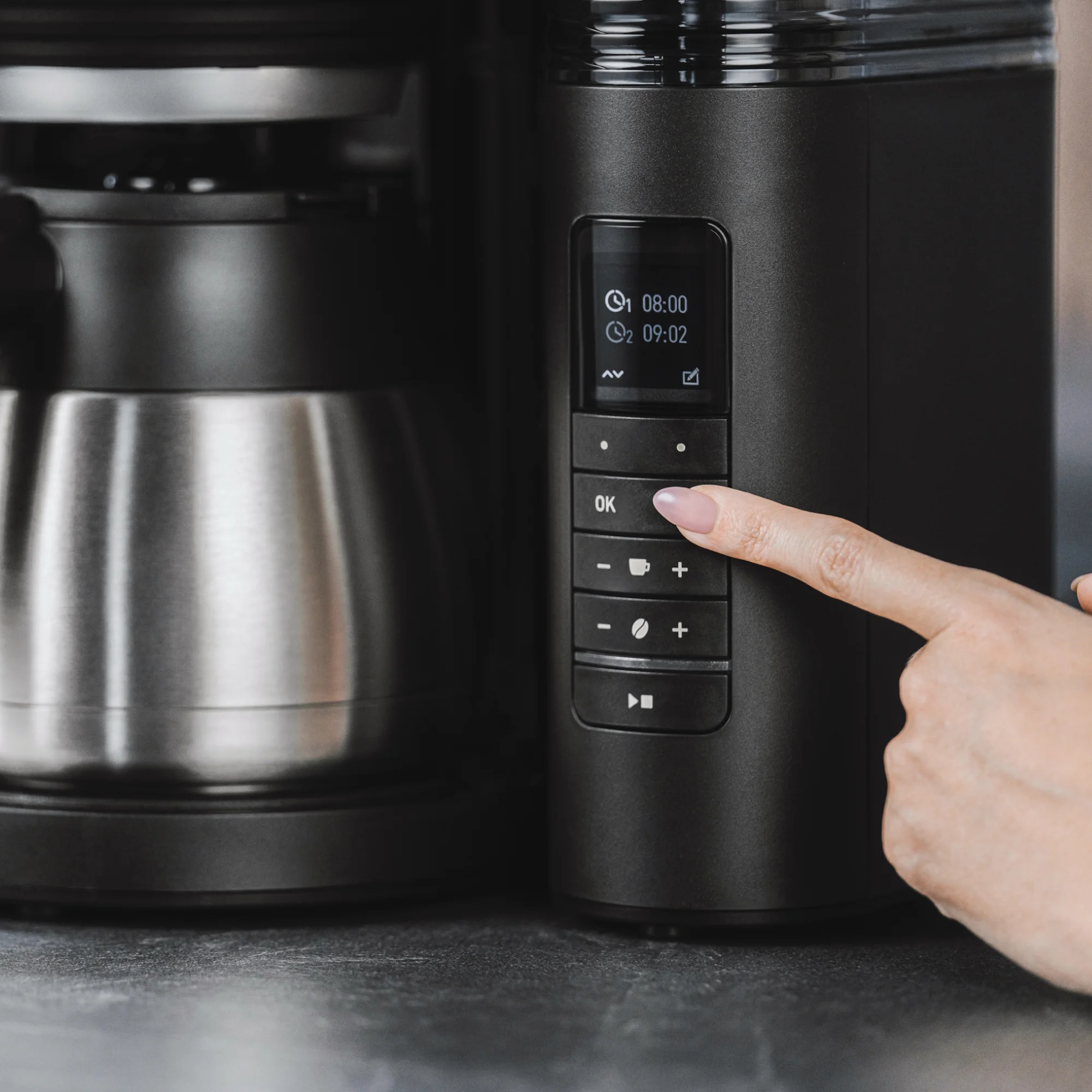 Melitta AromaFresh Therm Pro X | Filterkaffeemaschine Mit Mahlwerk 5 Melitta AromaFresh Therm Pro X | Filterkaffeemaschine Mit Mahlwerk – Bild 3