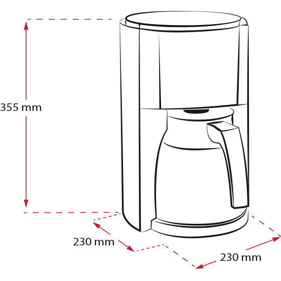 Melitta Look® Therm Selection M661 | Filterkaffeemaschine 4 Melitta Look® Therm Selection M661 | Filterkaffeemaschine – Bild 2