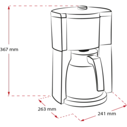 Melitta LOOK® Therm Perfection | Filterkaffeemaschine -Melitta Verkaufsgeschäft kaffeemaschine melitta look therm schwarz fkm melitta perfection schwarz therm v 6769050 60