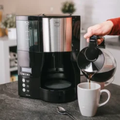 Melitta Optima Timer | Filterkaffeemaschine -Melitta Verkaufsgeschäft kaffeemaschine melitta optima timer kaffeemaschine schwarz edelstahl kaffeemaschine 6613648 30