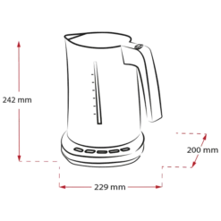 Melitta Look® Aqua DeLuxe 1,7 L | Wasserkocher 15 Melitta Look® Aqua DeLuxe 1,7 L | Wasserkocher -Melitta Verkaufsgeschäft wasserkocher melitta look aqua deluxe schwarz 6766976 6