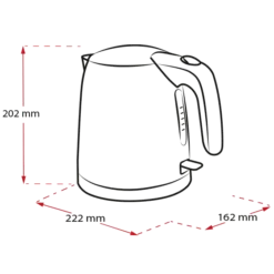Melitta Prime Aqua Mini | Wasserkocher -Melitta Verkaufsgeschäft wasserkocher melitta prime aqua mini schwarz 6772300 40