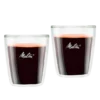 Melitta Doppelwandige Espresso-Gläser -Melitta Verkaufsgeschäft zubehoer melitta espressoglaeser doppelwandig 80ml set 6761116