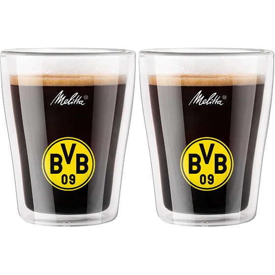 Melitta Doppelwandige Kaffee-Gläser BVB 3 Melitta Doppelwandige Kaffee-Gläser BVB